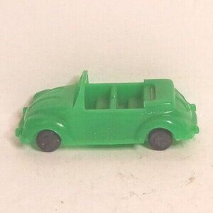 Volkswagon VW Beetle Larami 1960 Convertable Green Hong Kong Excellent Condition